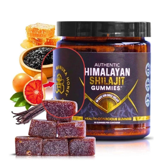AUTHENTIC
HIMALAYAN SHILAJIT GUMMIES